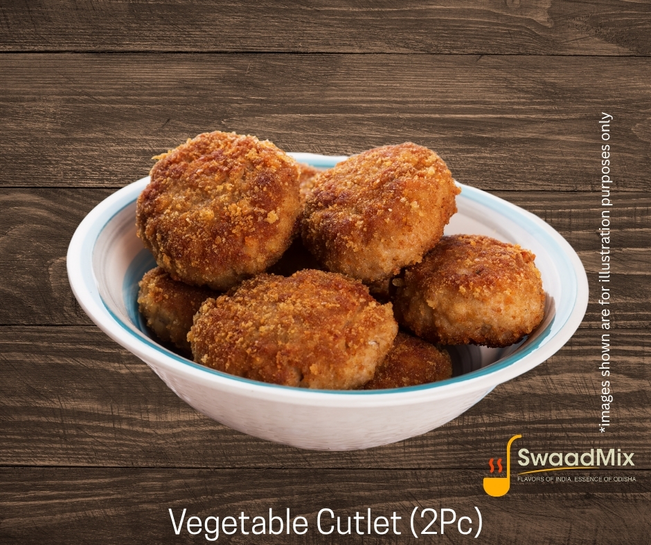Vegetable Cutlet (2pc)